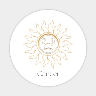 Cancer Zodiac Design Magnet